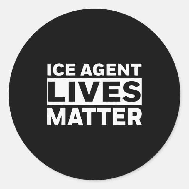 Isagenten lever  runt klistermärke (Framsida)