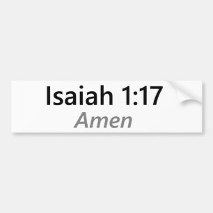 Isaiah 1:17 bildekal