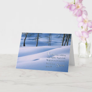 Isaiah 1:18, inspirationell kort