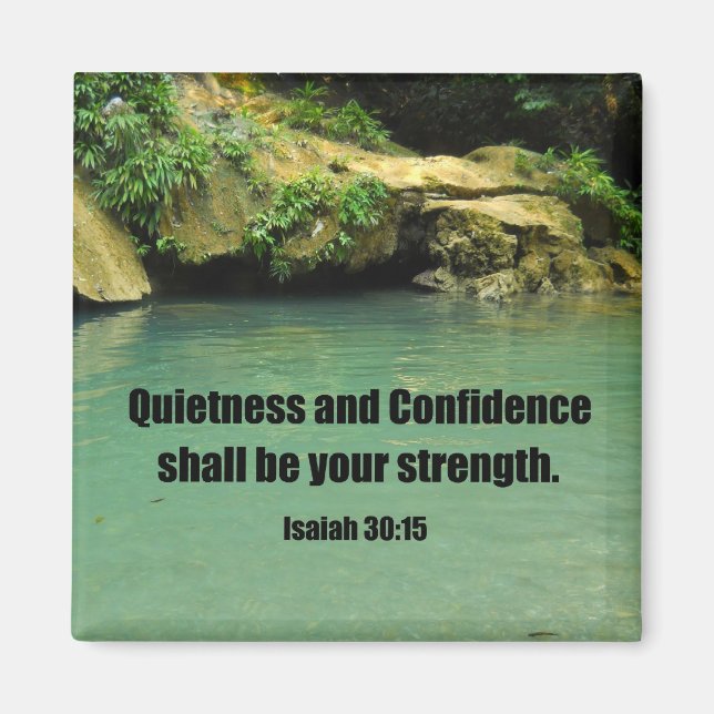 Isaiah 30:15 magnet (Framsidan)