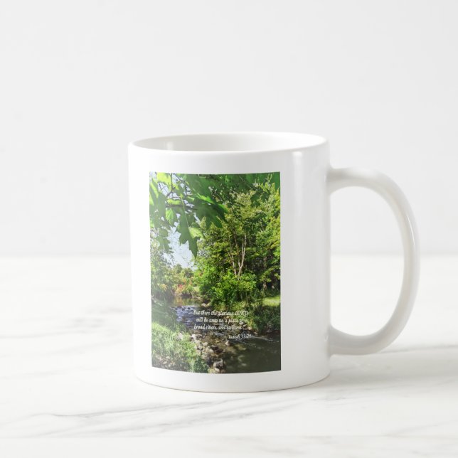 Isaiah 33:21 kaffemugg (Höger)