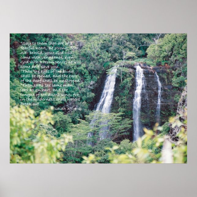 Isaiah 35 poster (Framsidan)