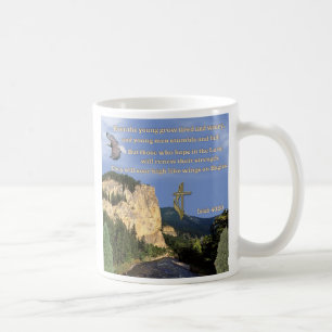 Isaiah 40:30 - 31 kaffemugg