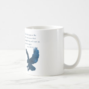 Isaiah 40 31 Bible Verse Eagle Kaffemugg