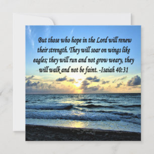 ISAIAH 40:31 BIBLIG VERSE INBJUDNINGAR