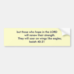 Isaiah 40:31 bildekal