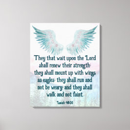 Isaiah 40:31 canvastryck