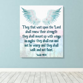 Isaiah 40:31 canvastryck