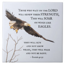 Isaiah 40:31 De som väntar på Herren, Bible