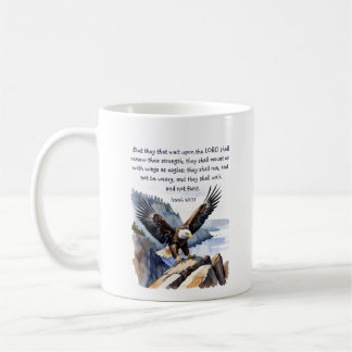Isaiah 40:31 De som väntar på Herren Kaffemugg