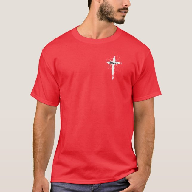 Isaiah 40:31 Endurance Bible Verse T Shirt (Framsida)