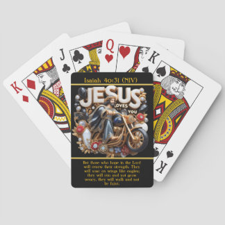 Isaiah 40:31 Faith AI Art Casinokort