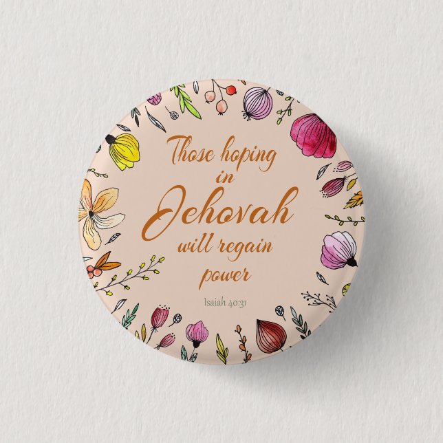 Isaiah 40:31 knapp (Framsida)