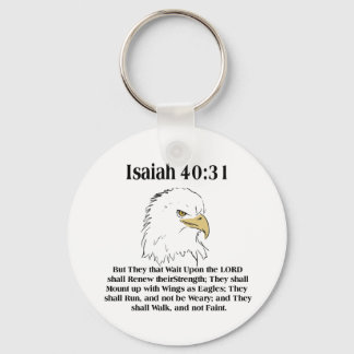 Isaiah 40:31 Nyckelring
