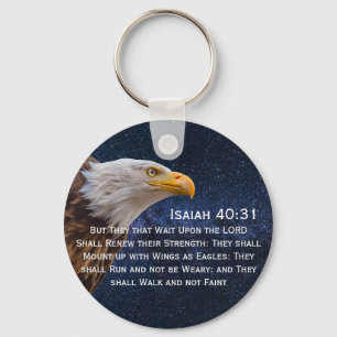 Isaiah 40:31 Nyckelring
