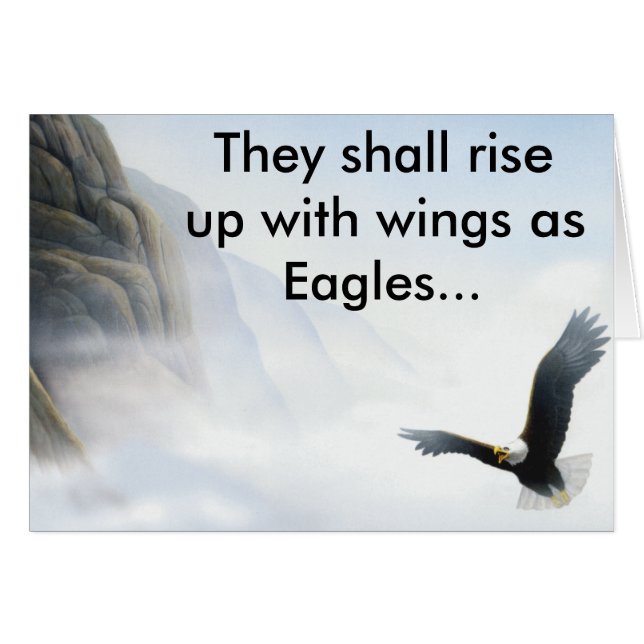 Isaiah 40:31 OBS kort (Framsidan Horizontal)