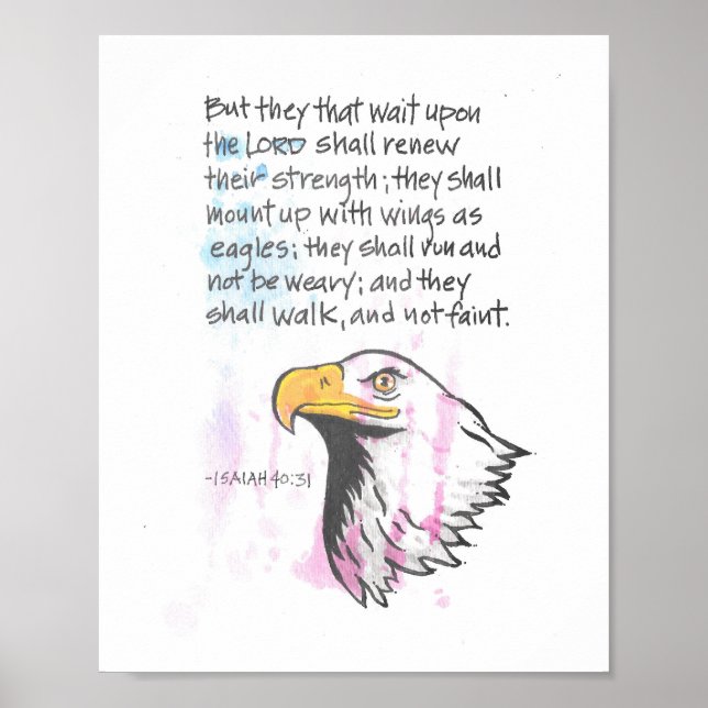 ISAIAH 40:31 POSTER (Framsidan)