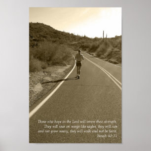 Isaiah 40:31 poster