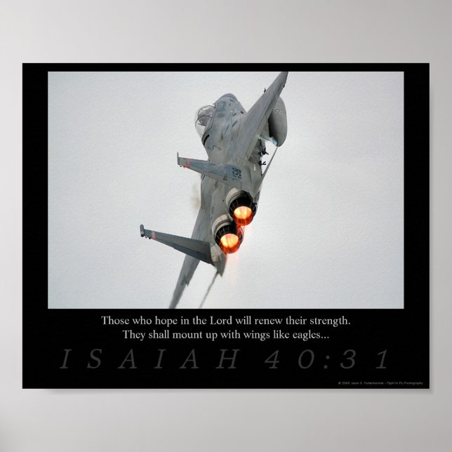 Isaiah 40:31 poster (Framsidan)