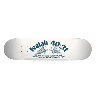 Isaiah 40:31 skateboard bräda 19,5 cm