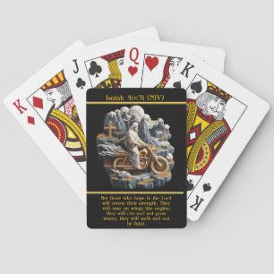 Isaiah 40:31 Styrka över gränser Casinokort