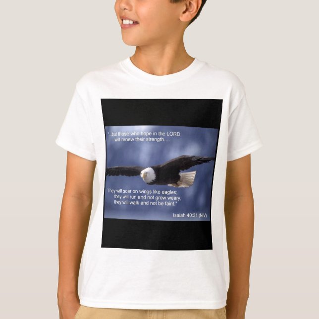 Isaiah 40:31 tee shirt (Framsida)