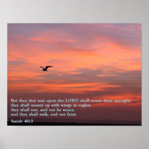 Isaiah 40:3soluppgång poster