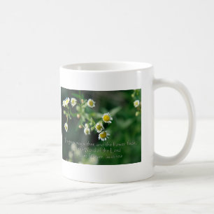 Isaiah 40:8 Gräset får härda och tonas. Kaffemugg