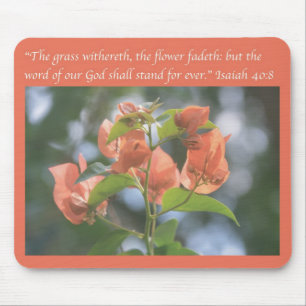 Isaiah 40:8Scripture Mousepad Musmatta
