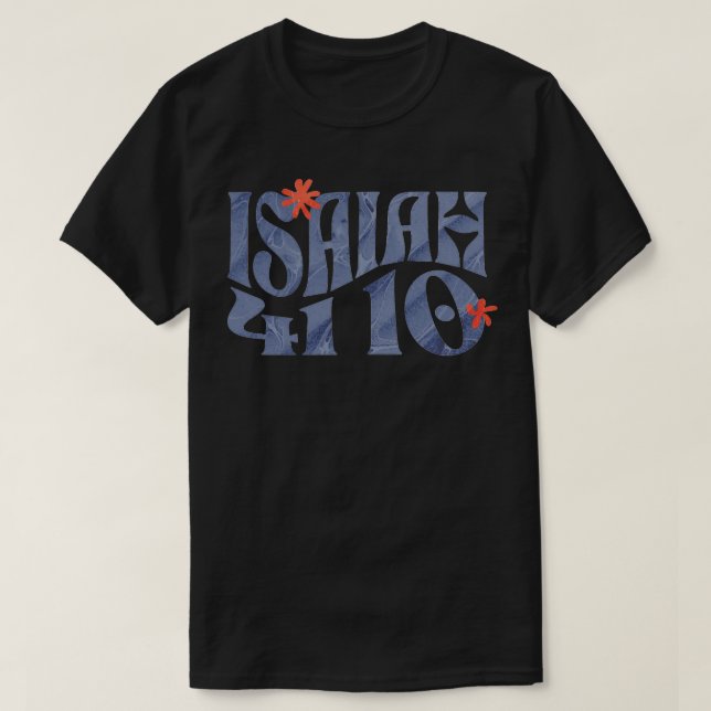 Isaiah 4110 t shirt (Design framsida)