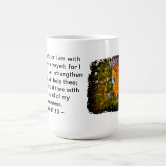 Isaiah 41:10 kaffemugg