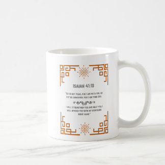 Isaiah 41:10 kaffemugg