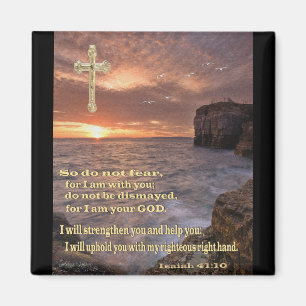 Isaiah 41: 10 kristna gåvor magnet