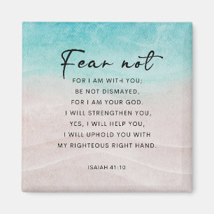 Isaiah 41:10 Rädsla ej Magnet