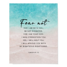 Isaiah 41:10 Rädsla ej