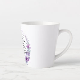 Isaiah 41:10 Rädsla inte för Blommigt av Lila