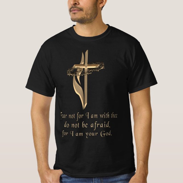 Isaiah 41:10 t-shirts (Framsida)