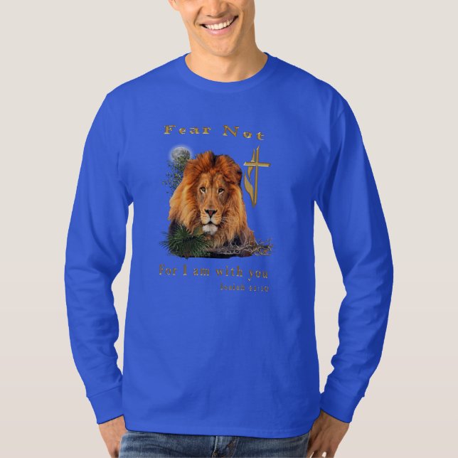 Isaiah 41:10 t-tröjor t-shirt (Framsida)
