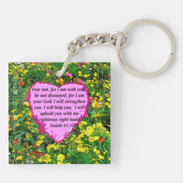 ISAIAH 41:10 WILDFLOWER PHOTO DESIGN (Baksidan)