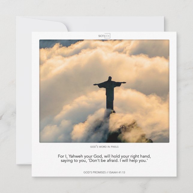 Isaiah 41:13 GOD'S PROMISES Inbjudningar (Framsida)