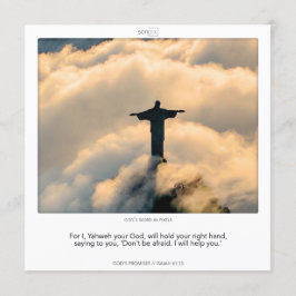 Isaiah 41:13 GOD'S PROMISES Inbjudningar