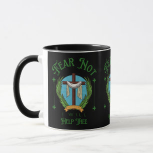 Isaiah 41:13 KJV Bible Verse Two-Tone Mugg
