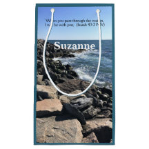 Isaiah 43:2 Jag kommer att vara med dig fotot av O