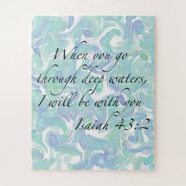 Isaiah 43:2 När du åker...Jigszawa Puzzle Pussel