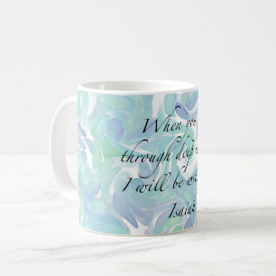 Isaiah 43:2 När du åker... Kaffe Mugg