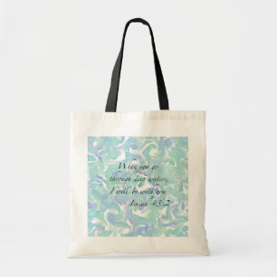 Isaiah 43:2 När du åker Tote Bag Tygkasse