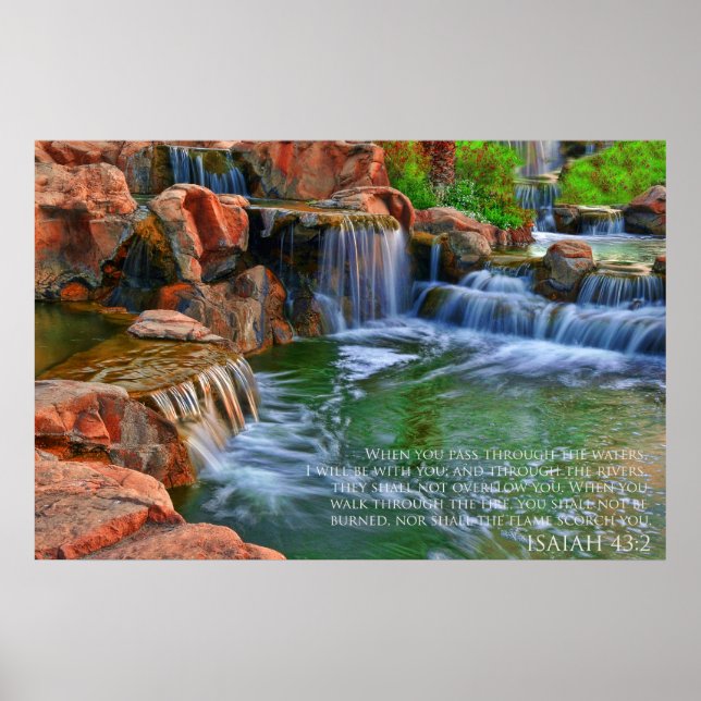 ISAIAH 43:2 Poster (Framsidan)