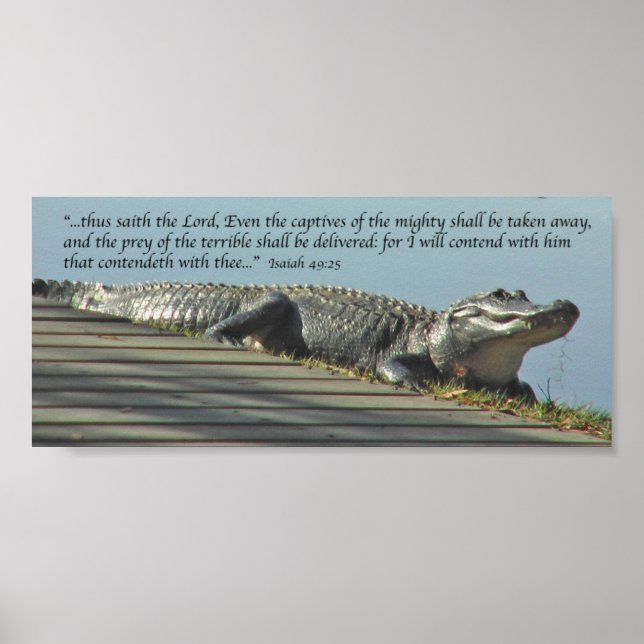 Isaiah 49:25 poster (Framsidan)