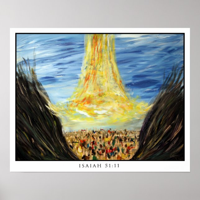 Isaiah 51:11 poster (Framsidan)