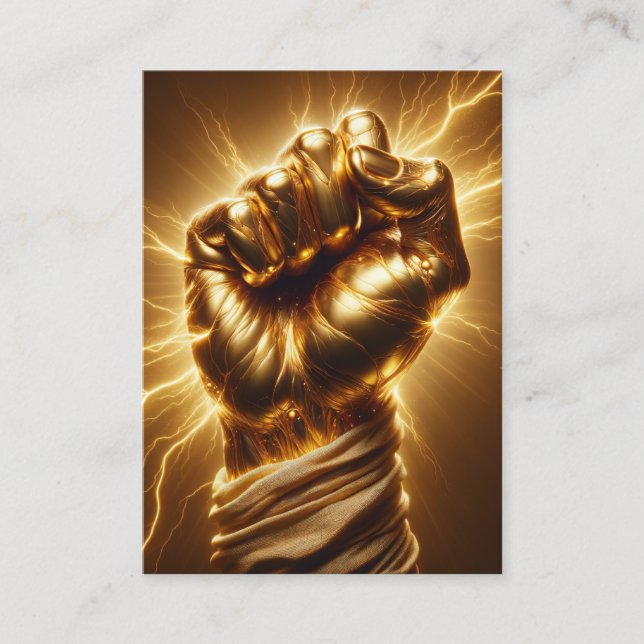 Isaiah 52:10 KJV-kort - vår Guds frälsning Visitkort (Framsida)